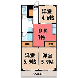 真岡鐵道 真岡駅 徒歩15分