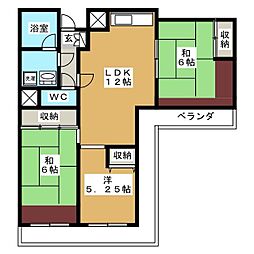 ロイヤルハイムKEN 3LDKの間取図画像