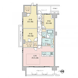 間取図画像 3SLDK