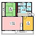 西小中台住宅11号棟5階5.5万円