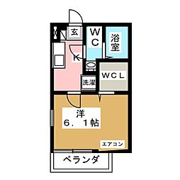 リブリ・ルーチェ　ディ　セータ 1階1Kの間取り