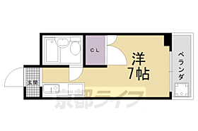 アークハイツ嵯峨嵐山 402 ｜ 京都府京都市右京区嵯峨大覚寺門前八軒町（賃貸マンション1K・4階・20.00㎡） その2