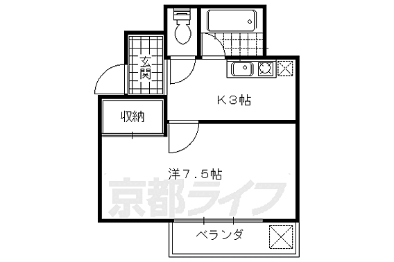 ソレイユ葛野_間取り_0