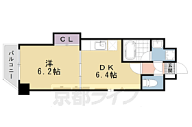 京都府京都市上京区十四軒町（賃貸マンション1DK・3階・30.77㎡） その2