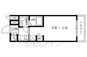 京都府京都市下京区扇酒屋町（賃貸マンション1K・10階・21.60㎡） その2