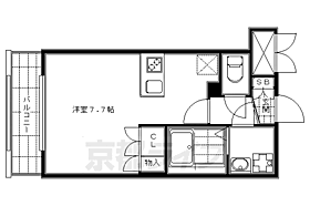 京都府京都市下京区万寿寺町（賃貸マンション1K・7階・24.75㎡） その2