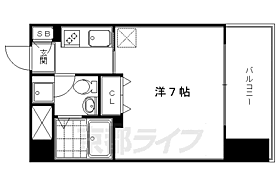 京都府京都市下京区扇酒屋町（賃貸マンション1K・10階・21.20㎡） その2