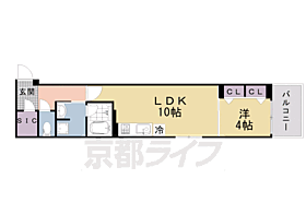 ベラジオ雅び北野白梅町 204 ｜ 京都府京都市上京区西町（賃貸マンション1LDK・2階・38.32㎡） その2