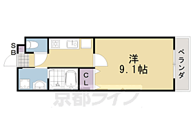 グレース離宮 106 ｜ 京都府京都市西京区牛ケ瀬西柿町（賃貸マンション1K・1階・27.91㎡） その2