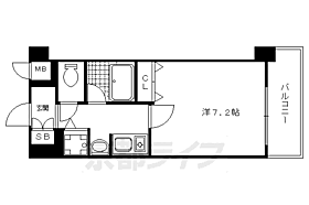 京都府京都市下京区元両替町（賃貸マンション1K・8階・22.54㎡） その2