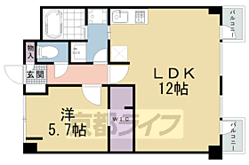 京都府京都市中京区姉大宮町東側（賃貸マンション1LDK・4階・46.03㎡） その2