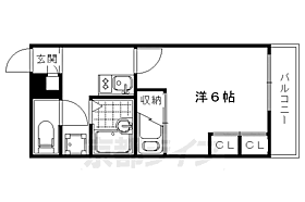 京都府京都市南区吉祥院仁木ノ森町（賃貸アパート1K・3階・20.28㎡） その2