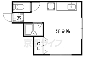 オーク西大路 402 ｜ 京都府京都市北区大将軍川端町（賃貸マンション1K・4階・24.50㎡） その2