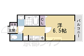 京都府京都市中京区壬生賀陽御所町（賃貸マンション1K・3階・23.25㎡） その2