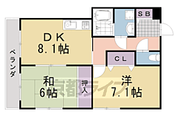 オクトーブル桂 1階