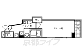 京都府京都市下京区神明町（賃貸マンション1K・3階・24.65㎡） その2