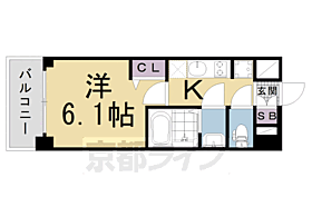 京都府京都市南区吉祥院定成町（賃貸マンション1K・1階・21.46㎡） その2