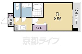 京都府京都市南区吉祥院西浦町（賃貸マンション1K・6階・26.79㎡） その2