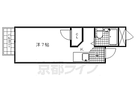 京都府京都市下京区材木町（賃貸マンション1K・3階・19.00㎡） その2