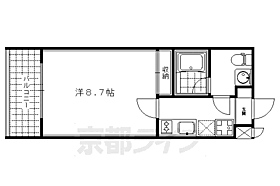 京都府京都市東山区清井町（賃貸マンション1K・3階・25.50㎡） その2