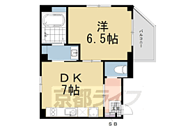 京都府京都市東山区亀井町（賃貸マンション1DK・3階・33.39㎡） その2