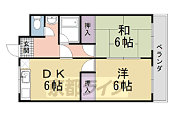 間取図画像 2DK