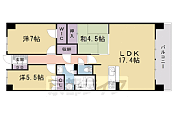 ライオンズ嵯峨天龍寺若宮西の邸 3LDKの間取図画像
