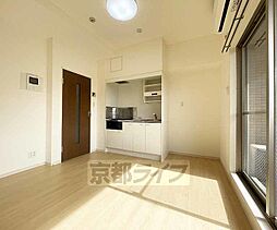 JR東海道・山陽本線 西大路駅 徒歩20分の賃貸マンション 5階1DKのリビング/ダイニング