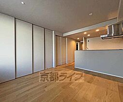 京都地下鉄東西線 京都市役所前駅 徒歩8分の賃貸マンション 4階3LDKのリビング/ダイニング