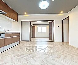 阪急京都本線 京都河原町駅 徒歩8分の賃貸マンション 4階2DKのリビング/ダイニング