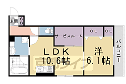 アロース　フェリス 2階