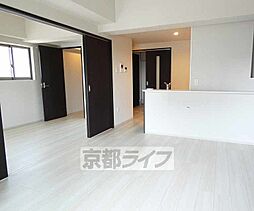 JR東海道・山陽本線 京都駅 徒歩4分の賃貸マンション 5階1LDKのリビング/ダイニング