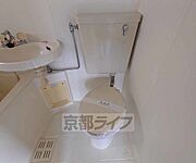 清潔感あるトイレです。