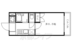 ルイシャトレ21 1Kの間取図画像