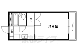 JTさふらん 1Kの間取図画像