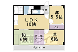 MOグロリーエイト 3LDKの間取図画像
