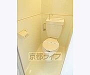 シンプルなトイレです・