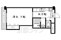 クィーンズコート久津川1階5.4万円
