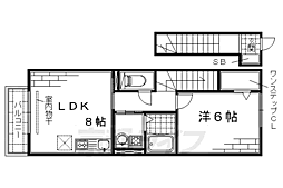 グランシャリオ 1LDKの間取図画像