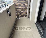 十分なスペース・日当たり・通風を確保したバルコニーです。