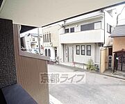 バルコニーからの眺望です。