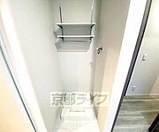 室内に洗濯機設置可