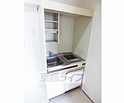 電化コンロ付きキッチン