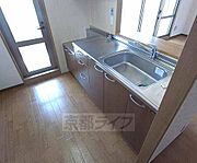 二口ガスコンロ設置可能なキッチンです。
