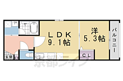 ハイツすみのえ 1LDKの間取図画像