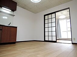 JR中央線 日野駅 徒歩3分の賃貸アパート 2階2DKのリビング/ダイニング