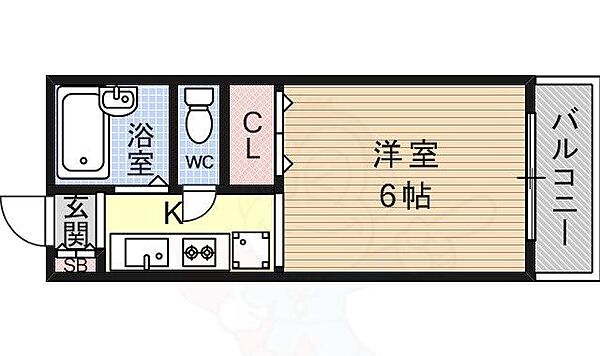 滋賀県大津市山上町(賃貸アパート1K・2階・20.46㎡)の写真 その2