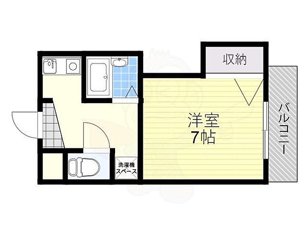 滋賀県大津市木下町(賃貸マンション1K・1階・21.49㎡)の写真 その2