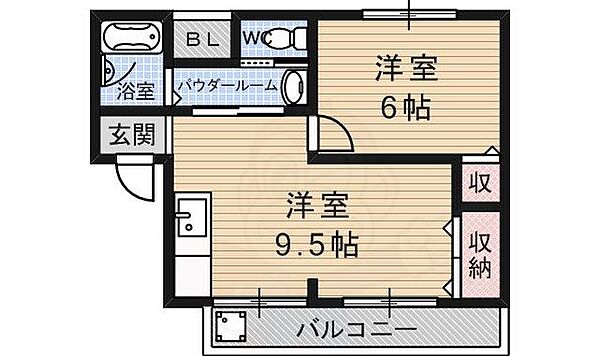 滋賀県大津市浜大津３丁目(賃貸マンション1LDK・3階・36.99㎡)の写真 その2