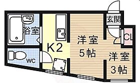 京都府京都市山科区日ノ岡堤谷町（賃貸マンション1K・2階・22.00㎡） その2